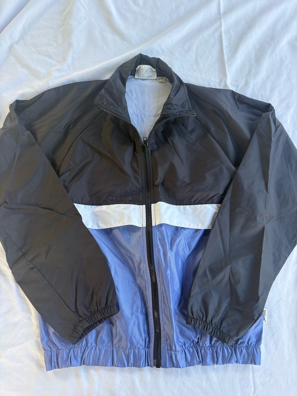 Vtg Wilson Track Jacket – Made in Japan – Colorblock– Retro Athletic Style